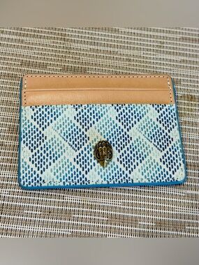 Kirk Geiger Cardholder with Tan Leather Accent NWOT